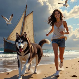 Мой личный волк. Почти ручной. 🐺😏