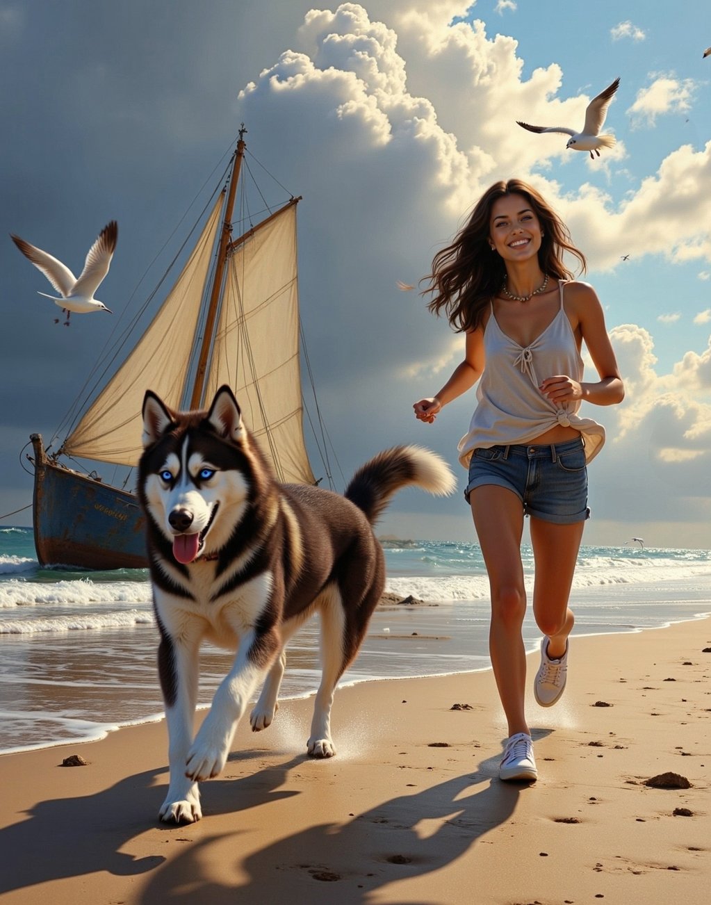 Мой личный волк. Почти ручной. 🐺😏
